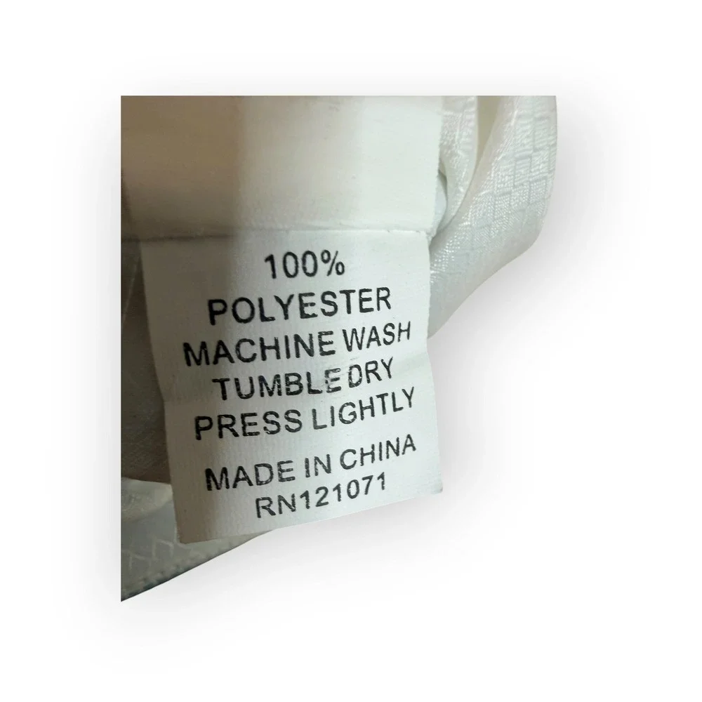 Calvin Klein Mens Formal Tuxedo Vest Light Blue Pinstripe Size Large RN121071